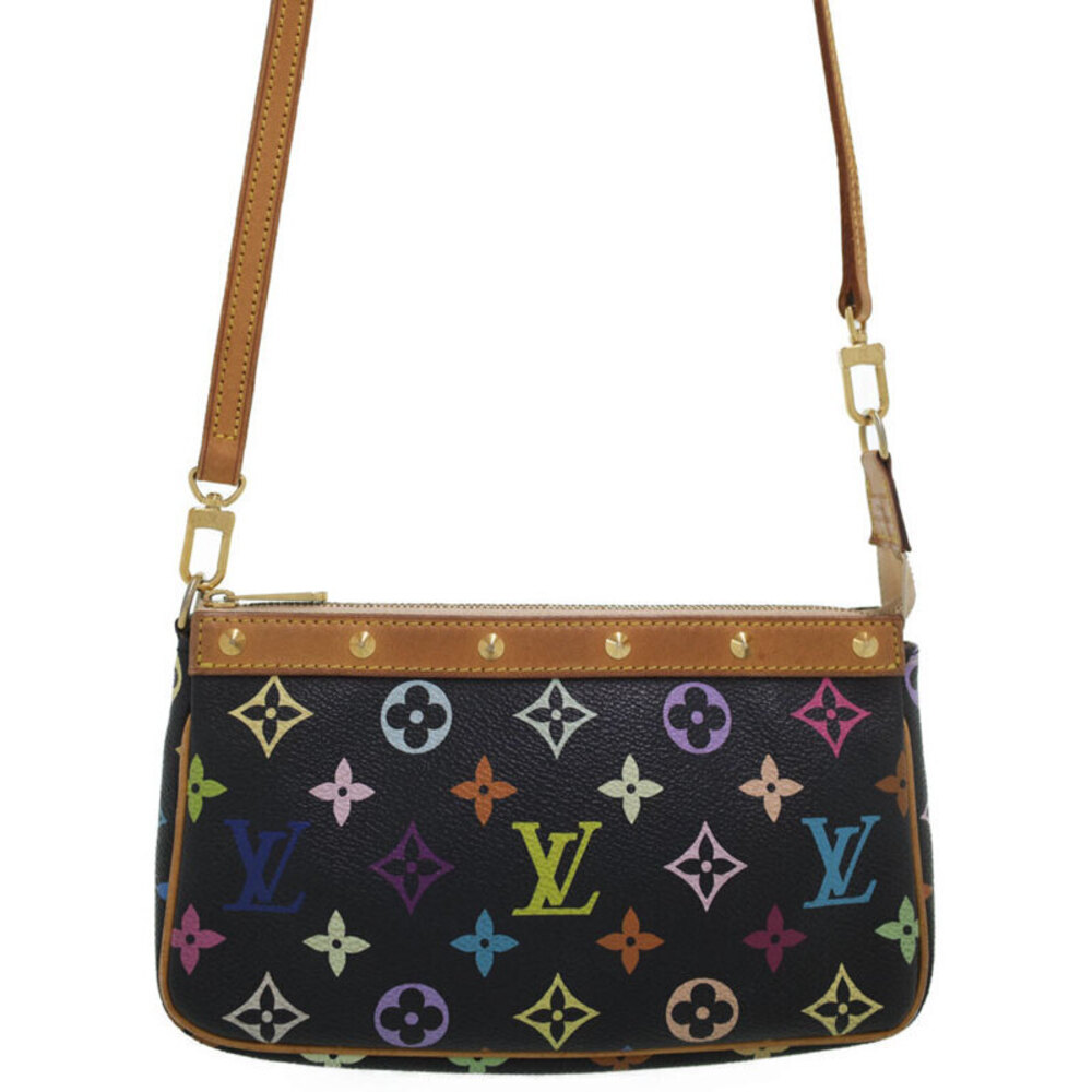 Louis Vuitton Monogram Multicolore Multicolor Pochette Accessoires Shoulder Bag